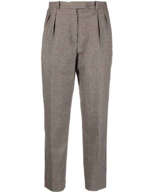 A.P.C. houndstooth-print trousers