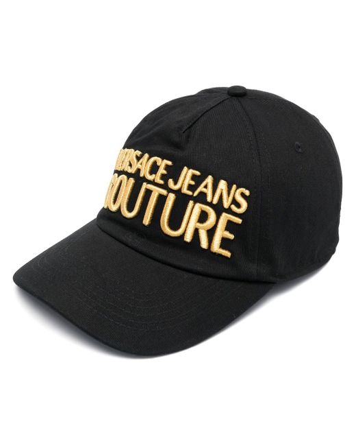 Versace Jeans Couture metallic-logo baseball cap