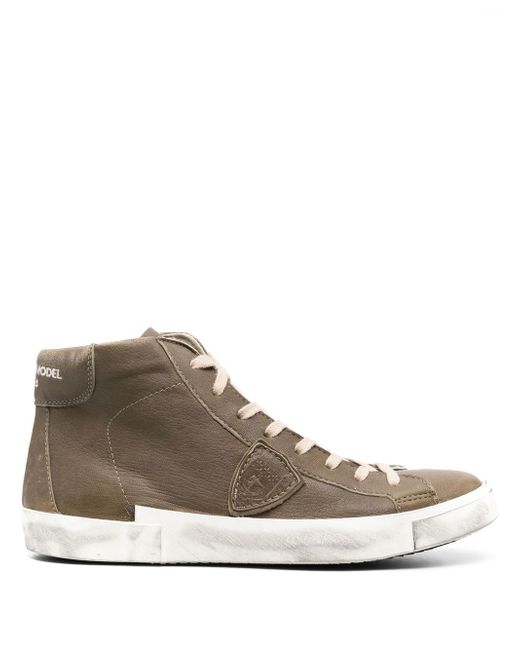 Philippe Model high-top zipped sneakers
