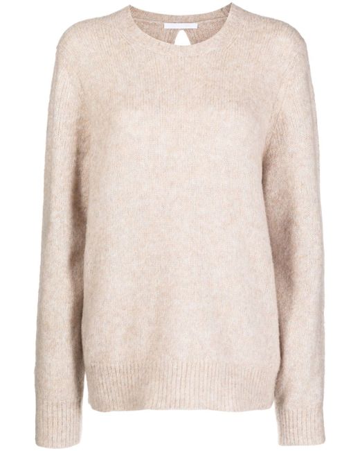 Helmut Lang knitted long-sleeve jumper