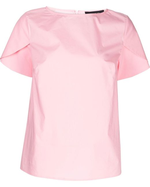 Paule Ka layered-sleeve blouse