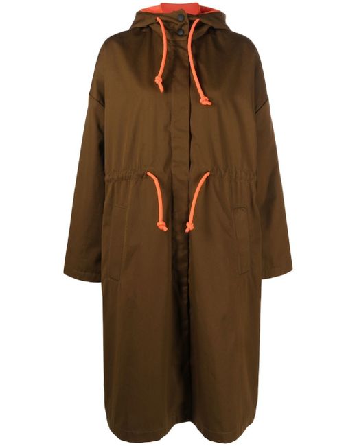 Msgm two-in-one hooded coat