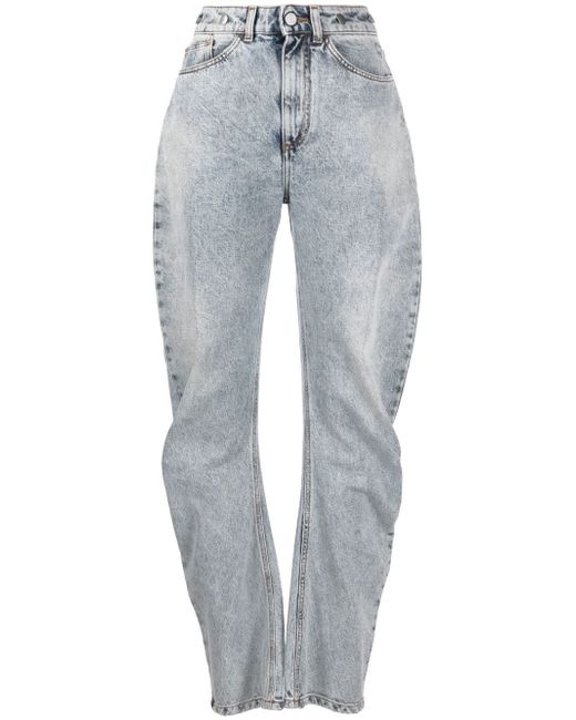 Philosophy di Lorenzo Serafini high-waisted tapered jeans
