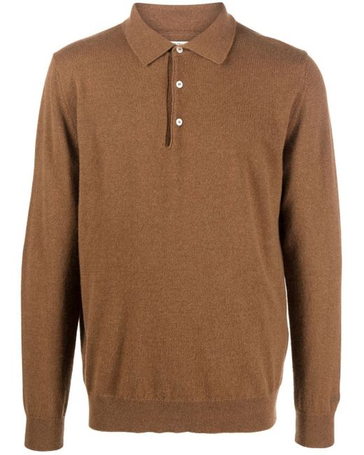 Woolrich Luxe cashmere polo jumper
