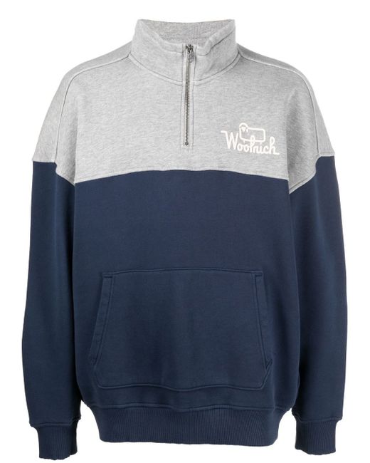 Woolrich logo print jumper