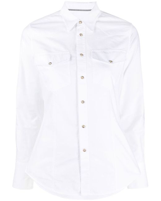Tintoria Mattei long-sleeve cotton shirt