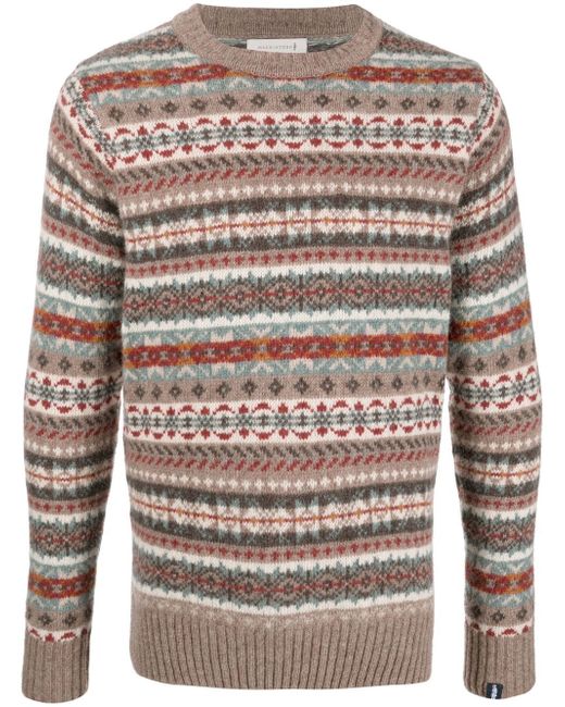 Mackintosh IMPULSE Fair Isle knit jumper