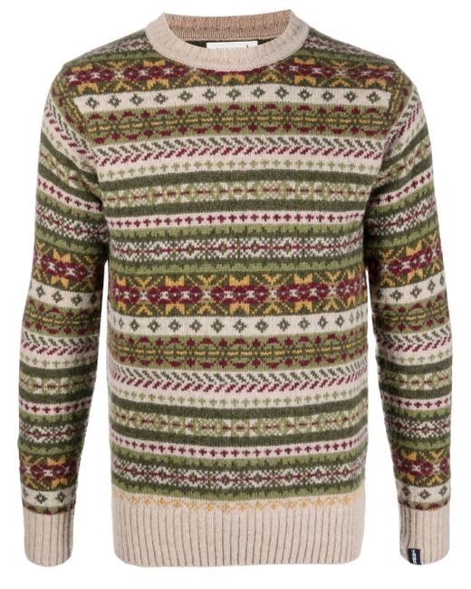 Mackintosh IMPULSE Fair Isle knit jumper