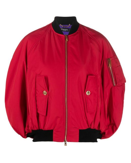 Versace cocoon bomber puffer jacket