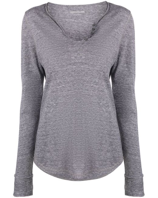 Zadig & Voltaire Amour long-sleeve top