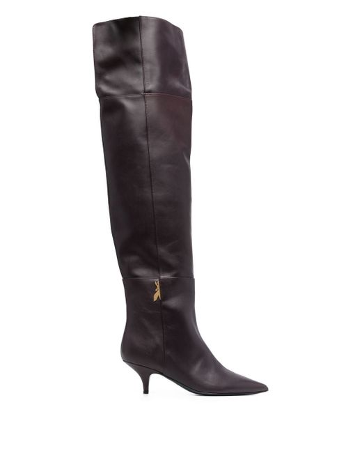 Patrizia Pepe 50mm knee-high boots