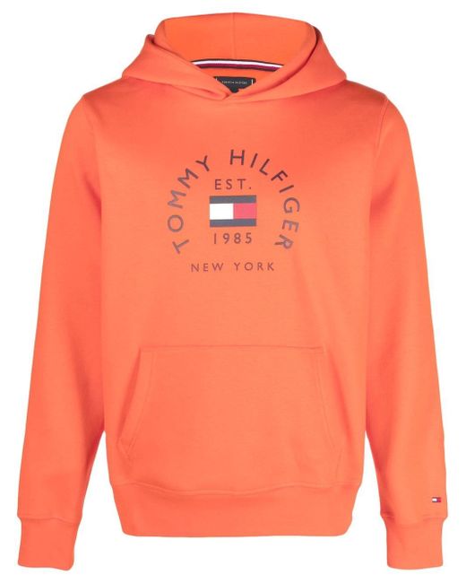 Tommy Hilfiger logo-print detail hoodie