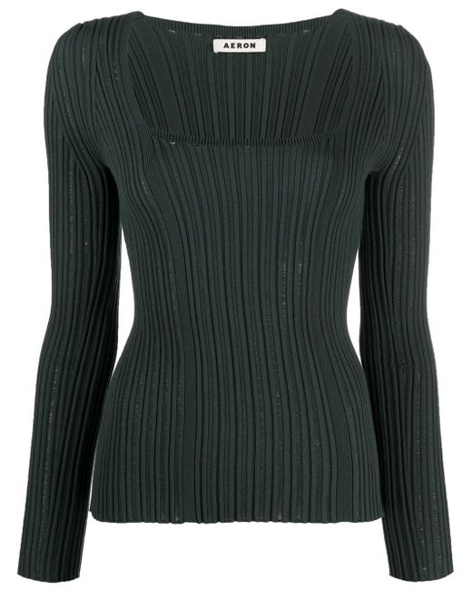 Aeron Finesse ribbed-knit jumper