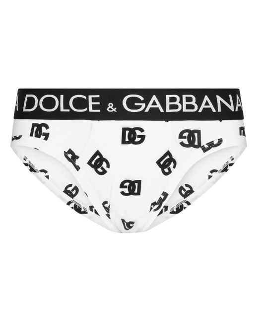 Dolce & Gabbana DG logo-print briefs