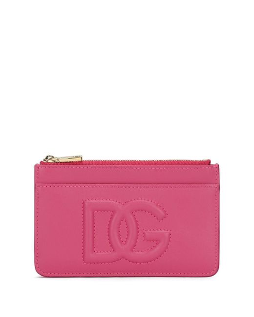 Dolce & Gabbana DG logo zip purse