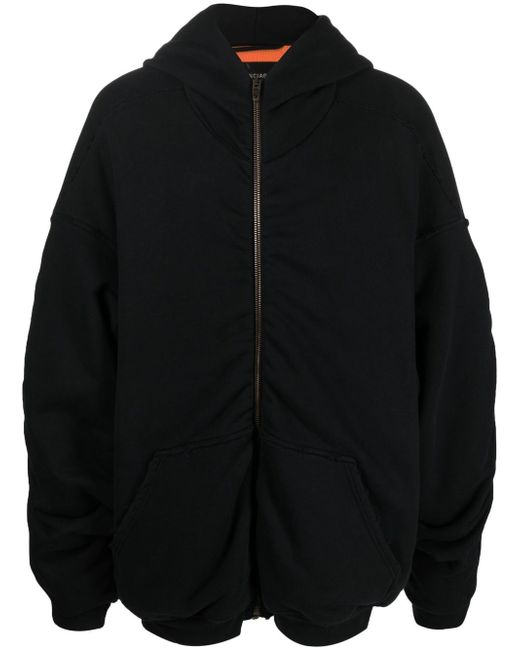 Balenciaga Oversized Bomber hooded jacket