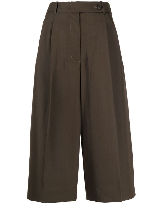 3.1 Phillip Lim belted pleated cropped trousers