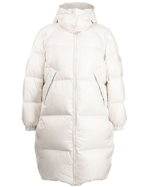 Yves Salomon Army padded-design zipped coat