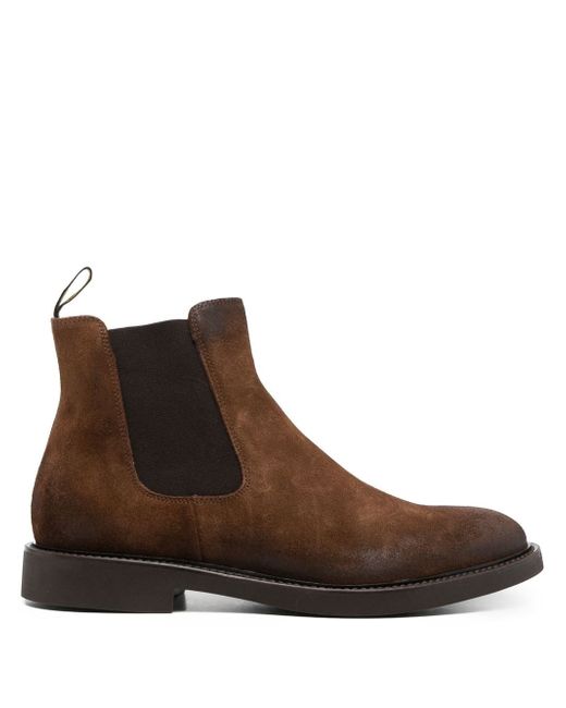 Doucal's calf-suede chelsea boots