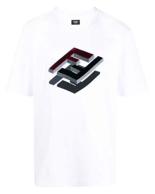 Fendi FF logo print T-shirt