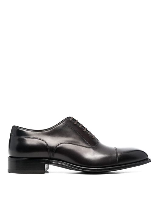 Tom Ford almond-toe calf leather Oxford shoes