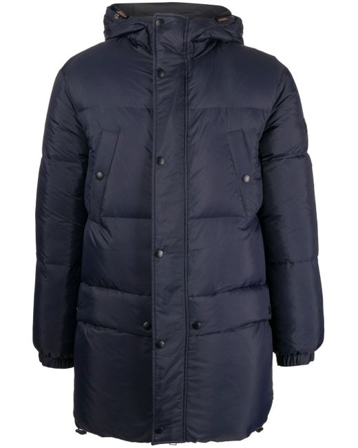 Yves Salomon Army hooded feather-down padded jacket