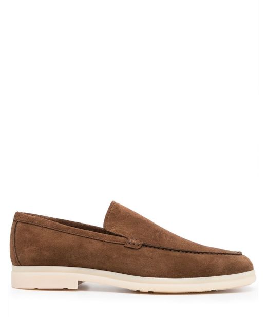 Church's suede slip-on loafers