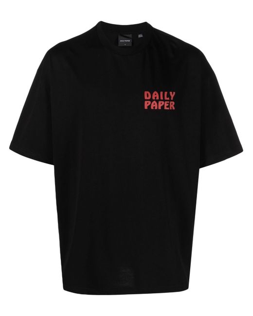 Daily Paper logo-print cotton T-shirt