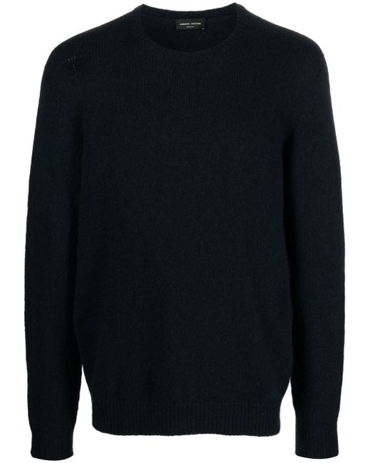 Roberto Collina purl-knit ribbed-trim jumper