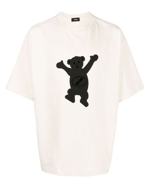 We11done Teddy bear-print T-shirt
