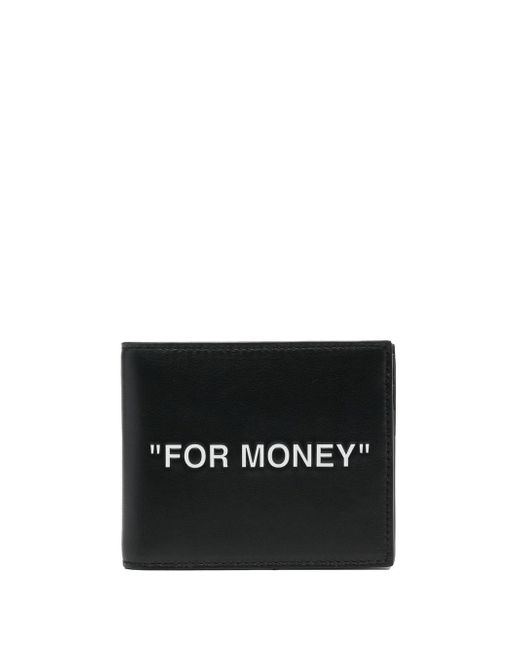 Off-White For Money bi-fold wallet