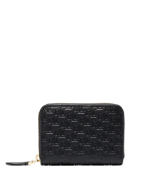 Lauren Ralph Lauren logo-embossed leather wallet