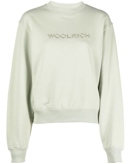 Woolrich logo-print detail sweatshirt