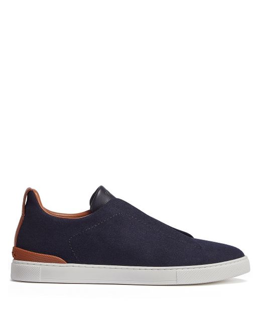 Z Zegna two-tone low-top sneakers
