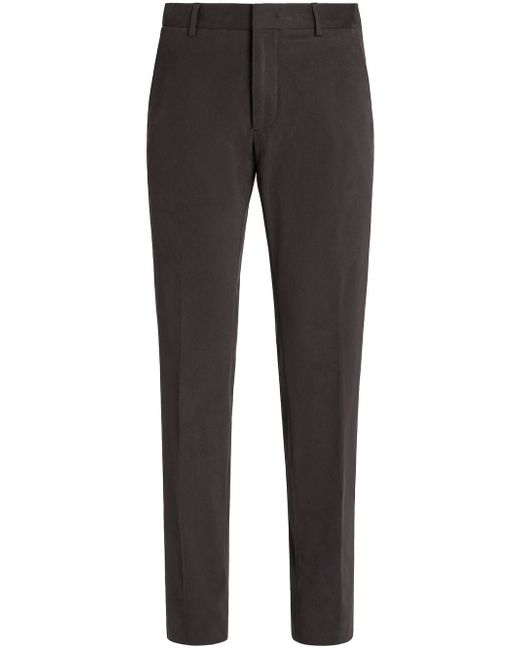 Z Zegna mid-rise trousers