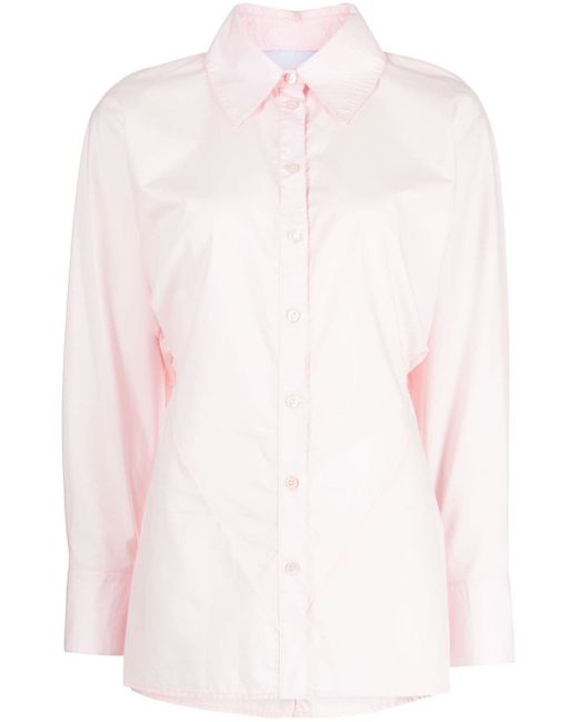 Erika Cavallini fitted button-up shirt