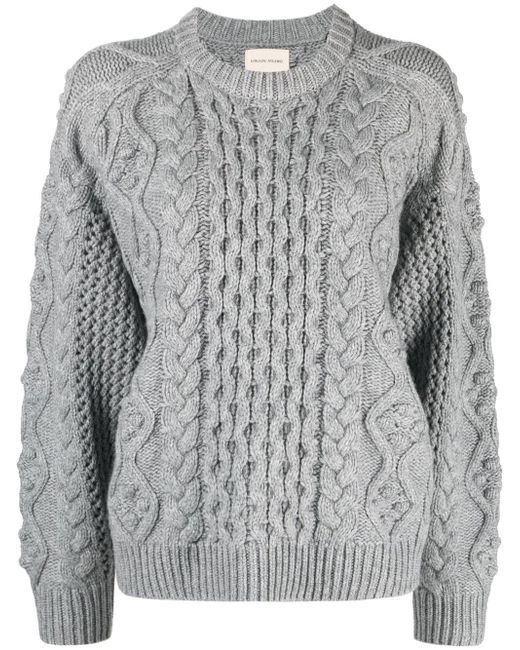 Loulou Studio chunky-knit long-sleeve jumper