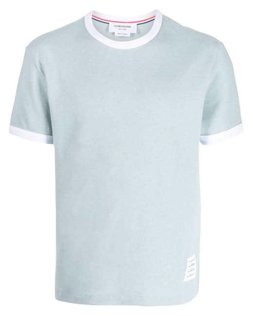 Thom Browne 4-Bar patch T-shirt