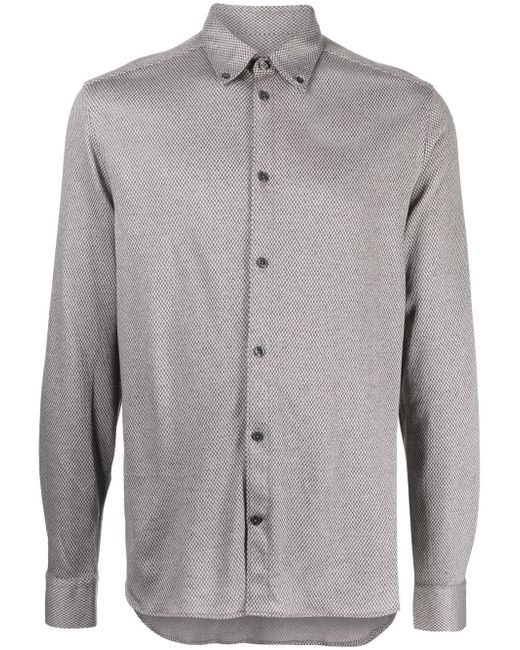J. Lindeberg button-down fitted shirt