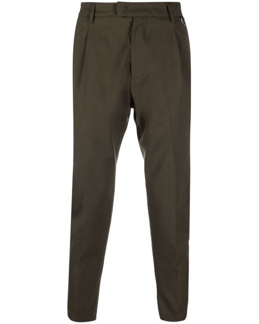 Low Brand straight-leg cropped trousers