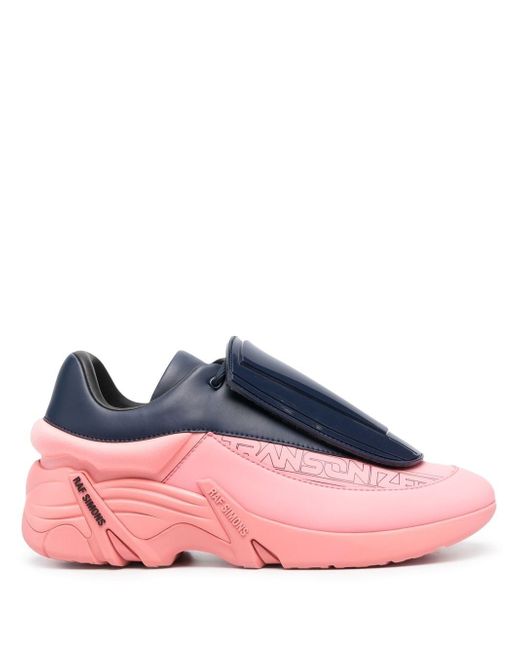 Raf Simons leather lo-top sneakers