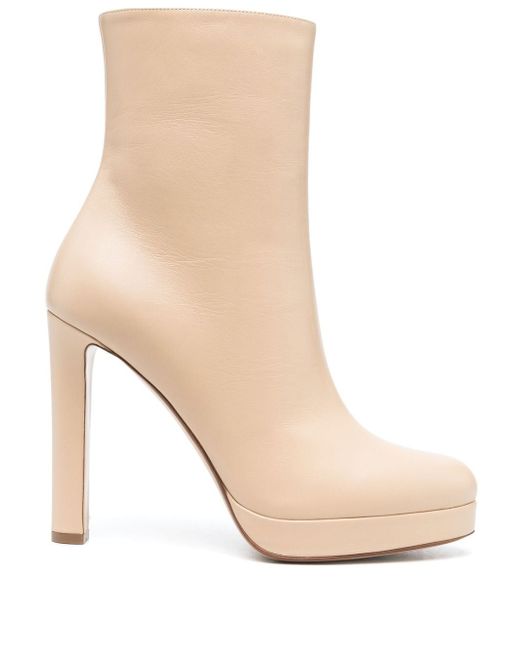 Francesco Russo leather ankle boots