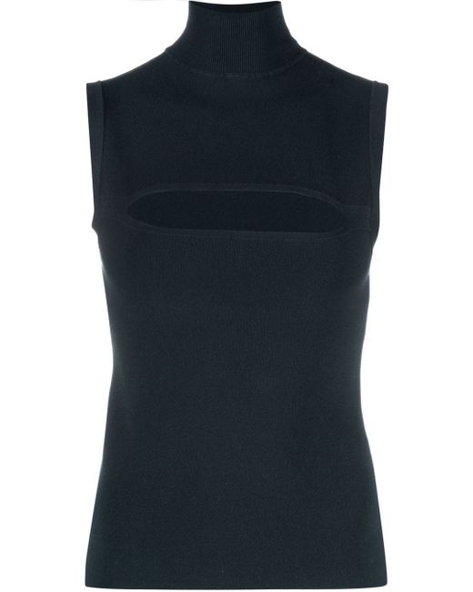 P.A.R.O.S.H. sleeveless knitted top