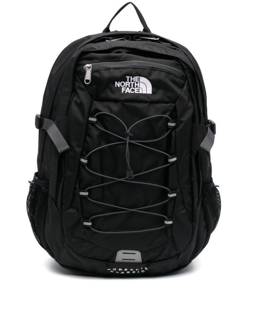 The North Face logo zipped backpack