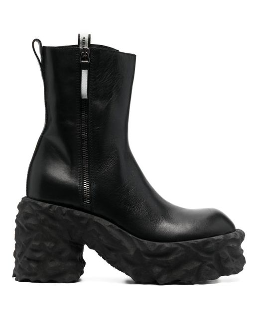Premiata 110mm zip-up chunky leather boots