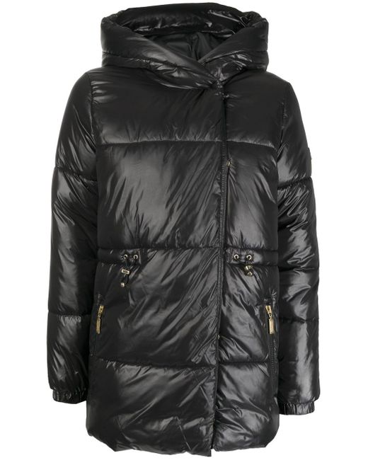 Barbour International padded hooded jacket