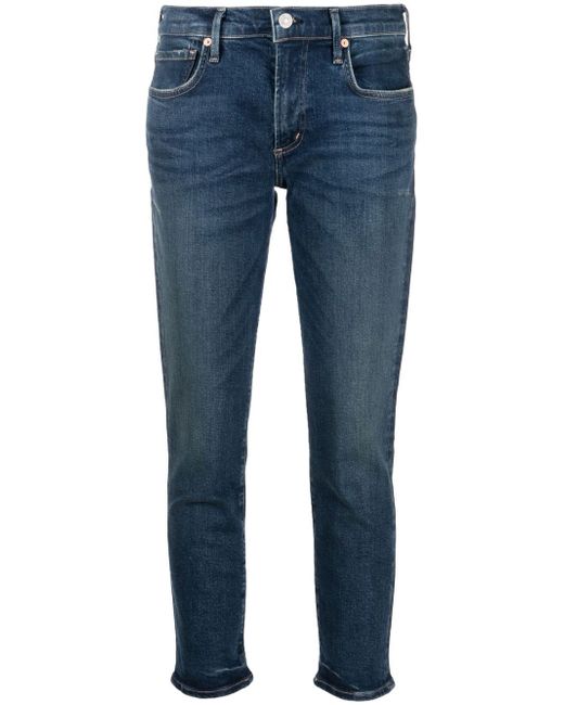 Citizens of Humanity low-rise skinny cropped jeans