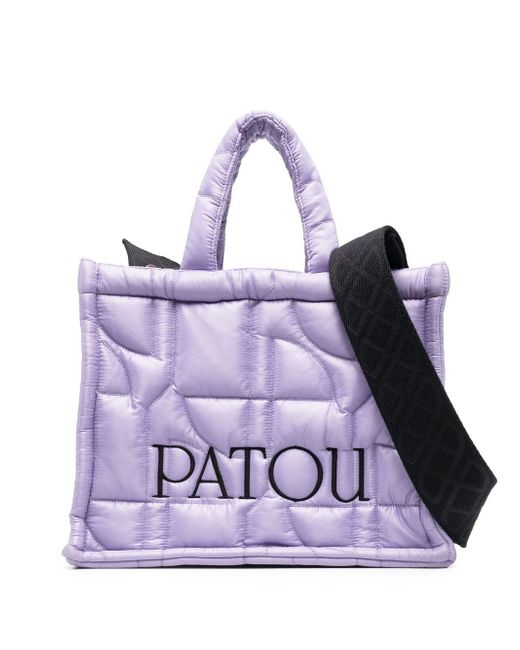 Patou small quilted tote bag