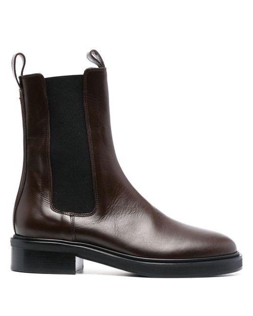 Aeyde Jack leather ankle boots