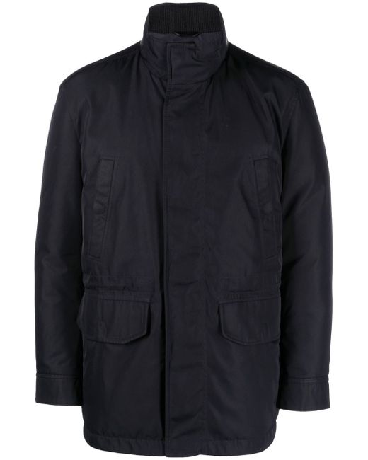 Brioni four-pocket field jacket